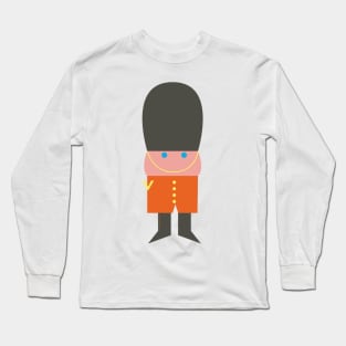 London Horse Guard Soldier Long Sleeve T-Shirt